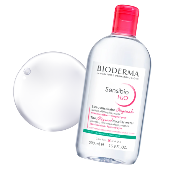 Sensibio H2O płyn micelarny skóra wrażliwa 500 ml