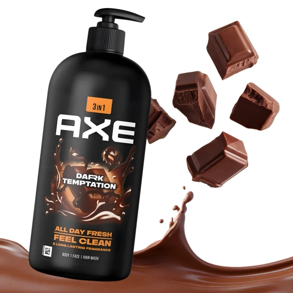 Dark Temptation Feel Clean żel pod prysznic 900 ml