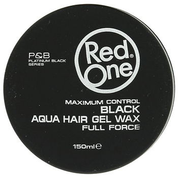 Aqua Hair Gel Wax Black wosk do stylizacji włosów 150 ml