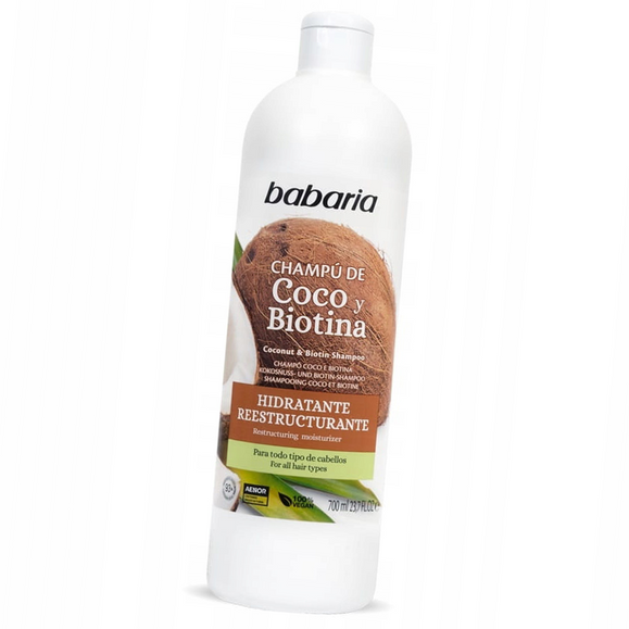 Szampon z olejkiem kokosowym i biotyną 700 ml
