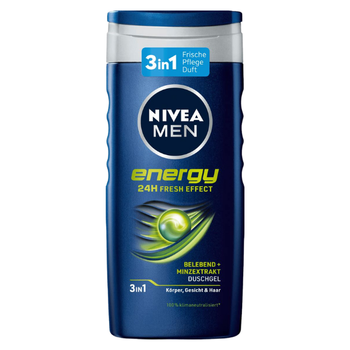 Men Energy Fresh Effect 24H męski żel pod prysznic 250 ml