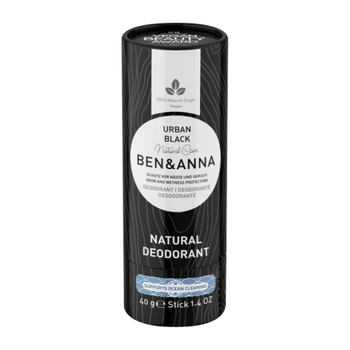 Ben&Anna Urban Black naturalny dezodorant w sztyfcie 40 g
