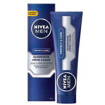 Men Protect & Care krem do golenia ochronny z aloesem 100 ml
