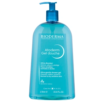 Atoderm Ultra Gentle żel pod prysznic do skóry suchej i wrażliwej 1000 ml