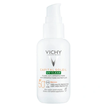 Capital Soleil UV SPF50+ fluid przeciw niedoskonałościom 40 ml