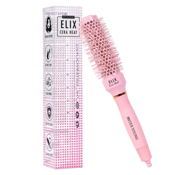 Elix Cera Heat Pink szczotka do modelowania włosów 25 mm