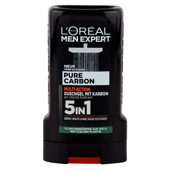 Pure Carbon 5w1 wielozadaniowy żel pod prysznic dla mężczyzn 250 ml