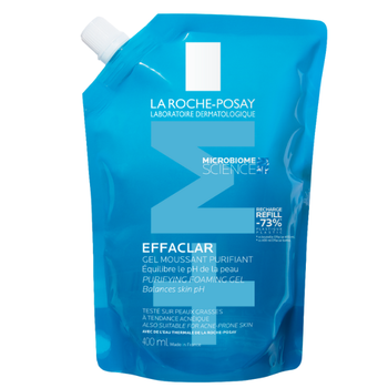 Effaclar +M żel oczyszczający do skóry tłustej Refill 400 ml