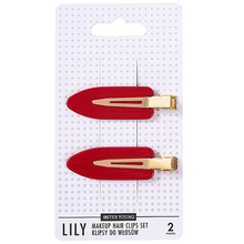 Lily Red klipsy do włosów 2 sztuki
