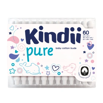 Pure Cotton Buds patyczki higieniczne dla dzieci 60 szt