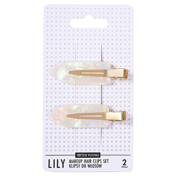 Lily Mermaid klipsy do włosów 2 sztuki