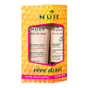 Rêve de Miel zestaw do pielęgnacji ust i dłoni