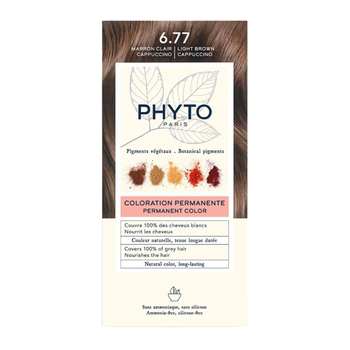 Color 6.77 Cappuccino Light Brown farba do włosów 1 szt.